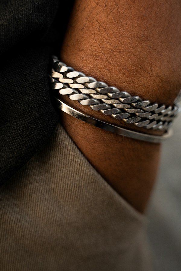 Empress Sovereign Dual-Row Cuff - Articulated Tennis Bracelet