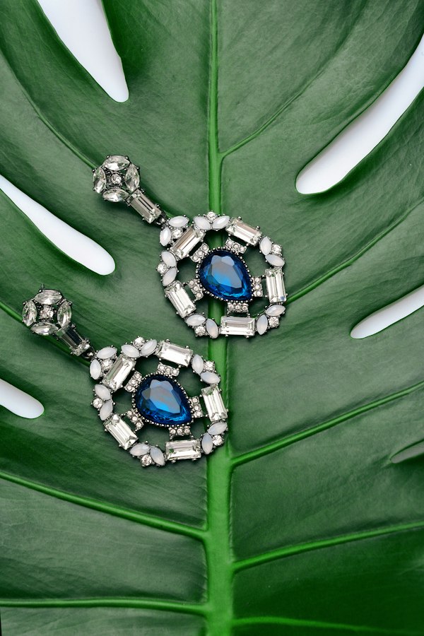 Solitaire Stud Duets - Chandelier Diamond Earrings